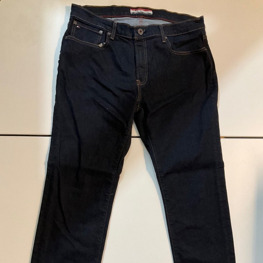 Tommy Hilfiger Slim Jean Dark Blue - Size 36x32